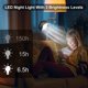 thumbnail image 4 of Ventilador de escritorio Ventilador portátil con clip USB, Mini ventilador silencioso | Rotación de 360°, flujo de aire de 3 velocidades, luces LED, 2500 mAh | para cochecito camping oficina en casa Zhivalor YQ-3025, 4 of 6