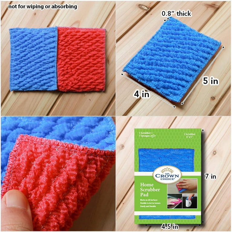 Reusable Dish Sponge Crochet Dish Scrubber Crochet Cleaning 
