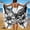 White swimsuit coverups women, variant on Nfurl Women's Sarong Coverups Trendy Floral Printed Spaghetti Strap Wrap Beach Cover ups Dress Plus Size Summer Swimsuit Coverups White XXXXXL