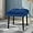 Blue, variant on Soft Vanity Stool Blue Ottoman Stool, Square Makeup Vanity Chair with Wooden Legs, Small Ottoman Chair for Vanity, Modern Padded Sofa Seat Foot Rest Stools(Blue)