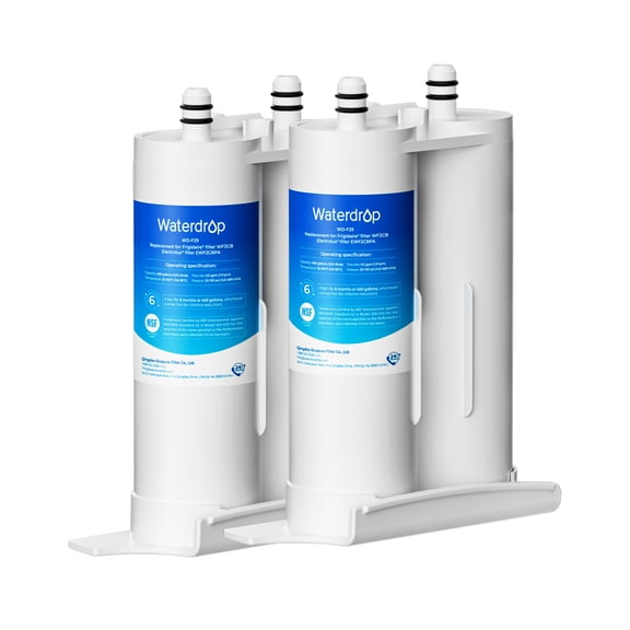 2 Pack Waterdrop WF2CB Replacement for Frigidaire PureSource2 WF2CB Water Filter