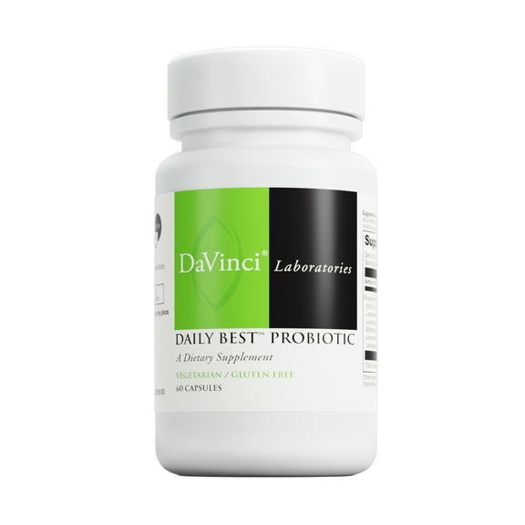 Daily Best Probiotic, 60 Capsules, DaVinci Laboratories of Vermont