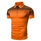 thumbnail image 1 of Gibobby Playera Polo Hombre Polo de piqué de algodón sólido de Manga Corta para Hombre(Naranja,CH), 1 of 3