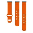thumbnail image 4 of Cowboys Engraved Silicone Unisex Watch Band for Fitbit Versa 3 and Sense (Orange) by Affinity Bands, 4 of 4