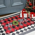thumbnail image 2 of Christmas Doormat Outdoor Entrance Non-Slip Christmas Front Door Mat Xmas Decorative Washable Winter Holiday Welcome Doormat 17"x30" Merry Christmas Decor for Indoor Outdoor, 2 of 6