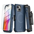 thumbnail image 1 of Funda MYBAT Maverick MagSafe Clip para iPhone 15 PLUS Azul con Mica, 1 of 9