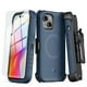 thumbnail image 1 of Funda MYBAT Maverick MagSafe Clip para iPhone 15 PLUS Azul con Mica, 1 of 9