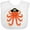 AA-White, variant on Inktastic Pirate Octopus Kids Funny Boys or Girls Baby Bib