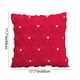 thumbnail image 3 of Decoraciones para San Valentín, fundas de almohada de 45 x 45 cm para San Valentín, suaves fundas de almohada de lana sintética con forma de corazón rojo para sofá, funda de almohada de felpa., 3 of 6