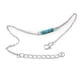 thumbnail image 5 of Guardurnaity Tobilleras Elegantes Ajustables Oro Plata Accesorios de Playa Regalos del Día de San Valentín de Tobillo para Mujeres Bodas Plata plata 5piezas Guardurnaity CBP253441, 5 of 5