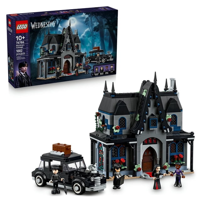 Set LEGO Merlina Casa de Morticia Regalo de Halloween 76786