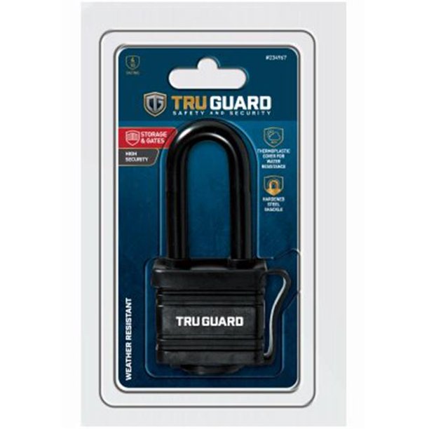 Master Lock 234967 1.56 in. 40 mm TruGuard Wide Laminated Steel