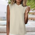 thumbnail image 2 of Tank Tops For Women A Versatile Sleeveless Shirt With A Collar For A Slimming Look. Pair It With A Base Layer Inside A Suit Camisole Tops For Women, 2 of 7