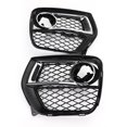 thumbnail image 4 of 2x Front Bumper Closed Grid Fog Light Grille Left & Right For BMW X6 2012-2014, 4 of 11