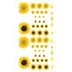 thumbnail image 4 of Inteprter Wall Stickers Indoor Outdoor Flowers Wallpaper Window Decals Decorations Room Bedroom Waterproof Home Kids PVC Furniture 2piezas, 4 of 4