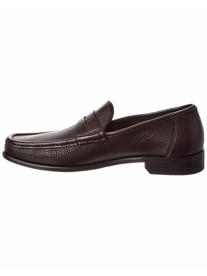 Bruno Magli Brown Leather Moccasin Drivers - 13 Bruno Magli Horsebit Loafers Brown Leather Slip On Dress  main image 4