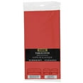 thumbnail image 5 of JAM Paper Rectangular Plastic Table Cover, Red, 54 x 108 in, Sold Individually, 5 of 5