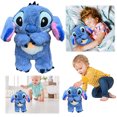 thumbnail image 4 of Compañero Sueño Sleepe Plush Moll Toy Animal Con Respiración Realista Y Luces para Regalo Cumpleaños Juguete, 4 of 9