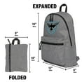 thumbnail image 4 of Game of Thrones Night Watch Crow Lightweight Backpack for Work School Daily Use Packable for Travel, 4 of 5