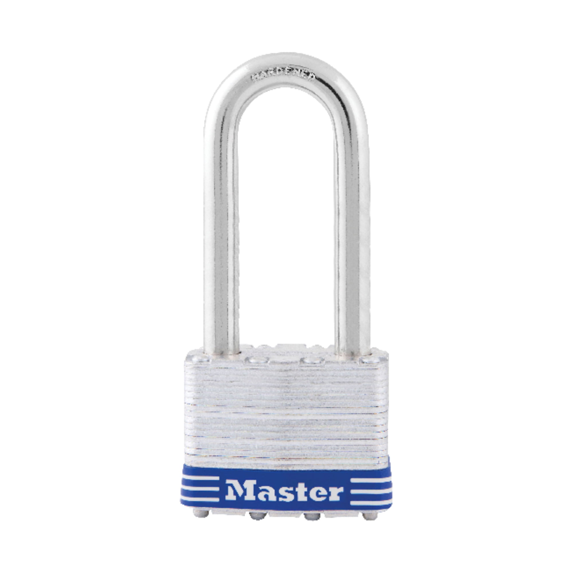 Master Lock 3TRILF Outdoor Padlock with Key, 3 Pack Keyed-Alike 