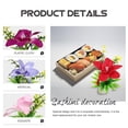 thumbnail image 3 of unbranded 4Ud Adornos Para Platos De Plantas Suculentas Artificiales Ideal Para Y Restaurantes, 3 of 7
