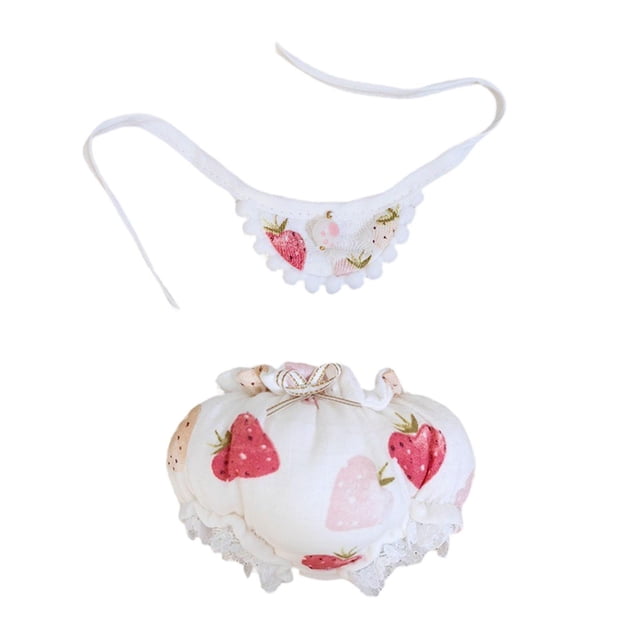 Ropa para muñecas perfecl con Baberos y pantalones para muñecas de 15 cm y 17 cm
