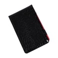 thumbnail image 1 of Almencla Golf Scorecard Book Golf Training with Pencil Loop Wallet Yardage Book Cover black, 1 of 8
