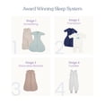 thumbnail image 4 of HALO SleepSack SwaddleStretch, Arms Up or Extended Arms, Newborn Baby Swaddle, 0 – 3 months, 0.5 TOG, Lavender, 4 of 6