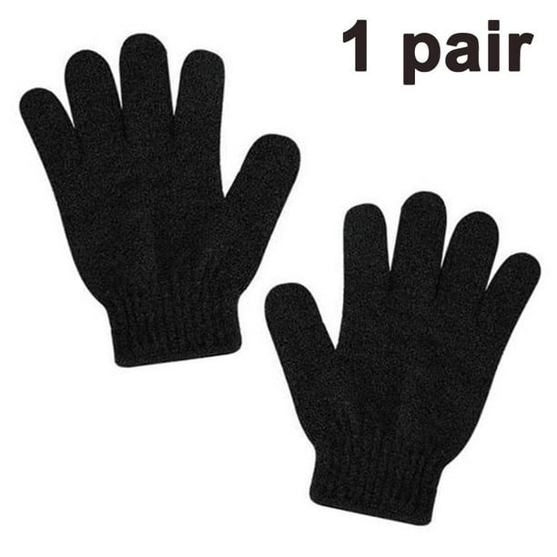 Exfoliating Dual Texture Bath Gloves for Shower, Spa, Massage and Body