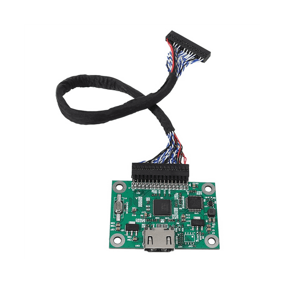 1 x LVDS to HDMI-Compatible motherboard 1 x LVDS double 8 Dupont line-Green