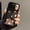Black, variant on Shockproof Cute Happy Bear Case, Soft Silicone Protective Cover with Raised Camera Guard for iPhone 17