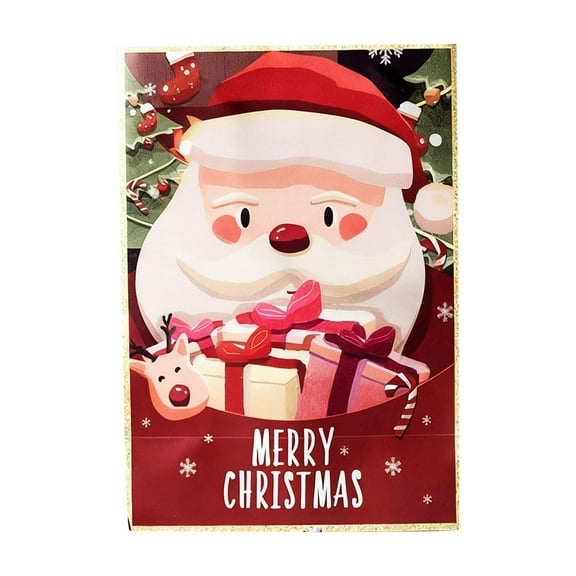 Gnwei Large Christmas Gifts Boxes with Lids for Presents, 12"x8.3" Clothing Gift Boxes for Wrapping Bulk, Christmas Boxes for Wrapping Clothes, Robe, Shirt and More