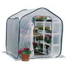 Flowerhouse FHSP300 - 6.5' x 6' x 6' - Clear - Portable Pop-Up Walk-In Greenhouse