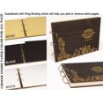 thumbnail image 7 of Darling Souvenir Personalized Engraved Laser Cut Wedding Guest Book Wooden Cover Sign-in Book Registry Guestbook Scrapbook-PF, 7 of 7
