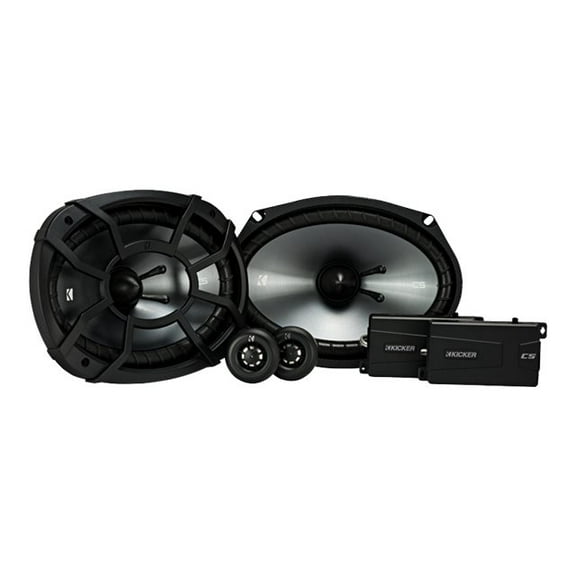 Kicker CSS69 Car Audio Full Range 6x9" Component 900W Speakers Pair 43CSS694 New