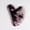 Amethyst, variant on Heart Guasha Stone Face Rose Quartz Jade Massage Tool Chin Nose Lifting Firming Scraping Board Massage Facial Health Care Skin