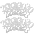 thumbnail image 1 of QUMIIRITY 24Ud Colgante Con Etiquetas 2023 En Plata Para Eventos Especiales, 1 of 6