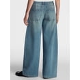 thumbnail image 3 of No Boundaries Ultra Baggy Jeans, 30.5", 32.5'', 34.5" Inseams, Women's and Women's Plus 00-4X, 3 of 6