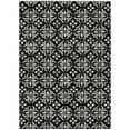 thumbnail image 2 of Addison Rugs Chantille Indoor/Outdoor Transitional Floral Black Washable Rectangle Rug, 5' x 7'6", 2 of 6