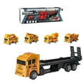 thumbnail image 3 of Qocolhg Transport Car Carrier Truck Toy for Toddlers 1-3 Years Old, Detachable Die-cast Baby Pull Back Play Vehicles Car Set for KidsBoys Girls, Outdoor Beach Sand Toys for Christmas Birthday Gifts, 3 of 7