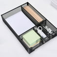 thumbnail image 1 of Cesta De Almacenamiento Organizadora De Escritorio De Malla Metálica, Resistente Para Evitar Resbalones, Diseño Abierto Multiusos, Bandeja Organizadora De Escritorio De Malla, 1 of 7