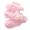 Pink(0-6 Months), variant on Baby Lace Girls Socks Eyelet Triple Lace Ruffle Cotton Socks for Newborn/Infant/Toddlers