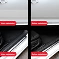 thumbnail image 4 of Car Sticker Universal Car Protector Anti-scratch Removable Sticker Anti-scratch Car Strip Auto Sill Edge Strip Film, 500x10CM, 4 of 7