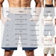 thumbnail image 3 of IROINNID Men's Solid Color Quick Dry Running Shorts with Elastic Drawstring Waist and Side Pockets Lightweight Breathable Outdoor Sports Gym Casual Summer Wear, 3 of 5