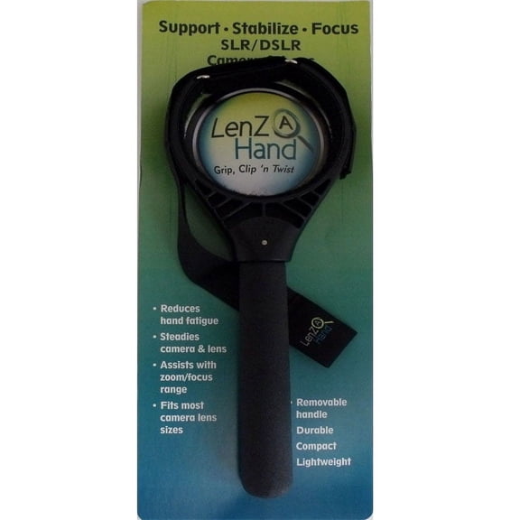 LenZa Lenz A Hand, Helps Hold and Stabilize your Camera and Lens