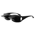 thumbnail image 6 of Lazy Readers Prison Glasses Readers Horizontal Spectacles Laying Down Flat Bed for Read/Watch TV Book Phone ipad Tablet, Black, Gift for Parents Friends Children KT00131 CG50, 6 of 7