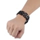 thumbnail image 5 of Pulsera Multifuncional De Acero Inoxidable Para Herramientas Al Aire Libre, Pulsera Punk Para Senderismo, Camping, Dispositivos De Emergencia, Color Negro, 5 of 7