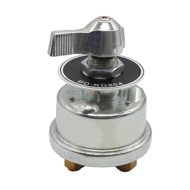 Zinc Alloy RV Main Battery Switch Detachable Knob Rotatable Rotary Replacement Universal Batteries Disconnect Switches Part Accessories