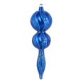 thumbnail image 1 of Vickerman N186902D 16.5 Po. Ornement Pailleté Bleu - Lot de 12, 1 of 1