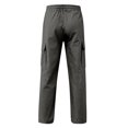thumbnail image 6 of Angala Big Boys Cargo Pants Straight Leg With Pockets Fall Casual Boys Baggy Trousers Size 9-10 Years Dark Gray, 6 of 8